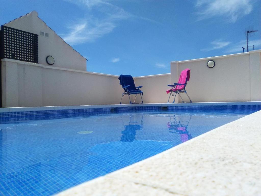 Quiet Apartment In The Heart Of Malaga Pool & Free Parking Eksteriør billede